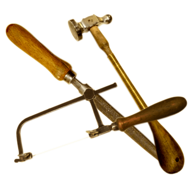 Werkzeug Goldschmiede